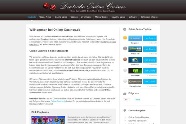 online-casinos.de site used Casinos2013