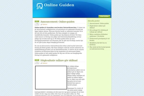 Glossyblue 1 4 theme site design template sample