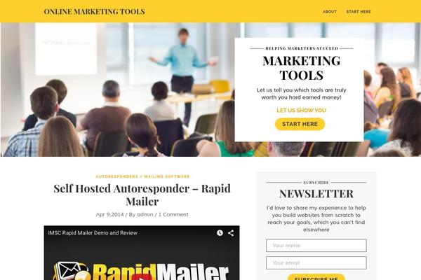 online-marketing-tools.com site used Marketing-expert