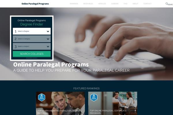 online-paralegal-programs.com site used Oppcom-theme