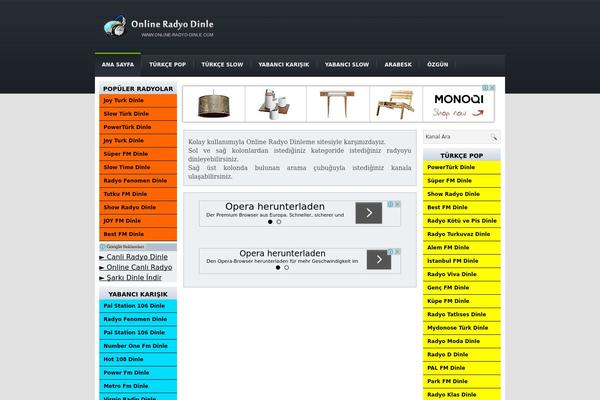 online-radyo-dinle.com site used Online-radyo-dinle