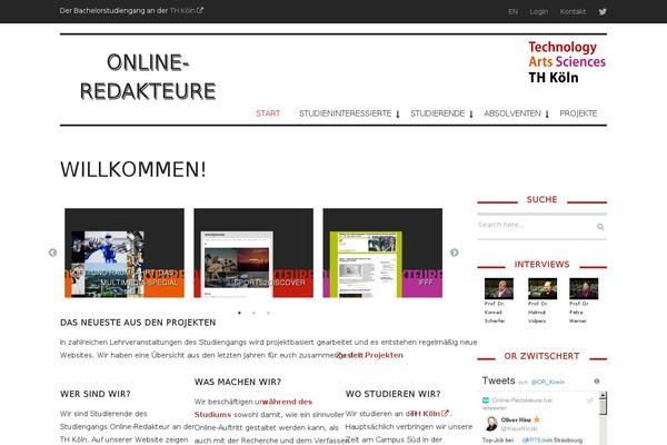 online-redakteure.com site used Oldpaper-child