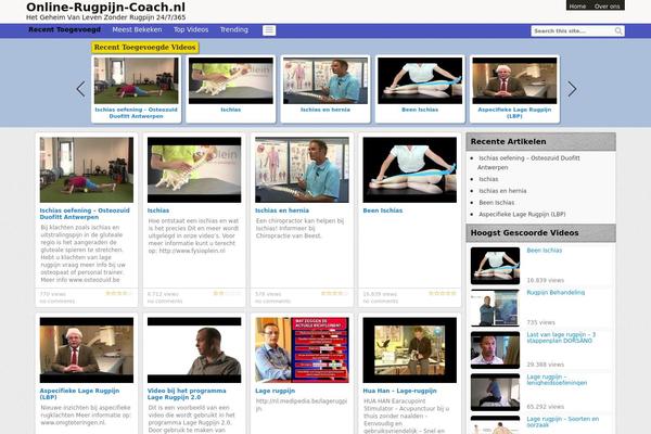 Covertvideopress theme site design template sample