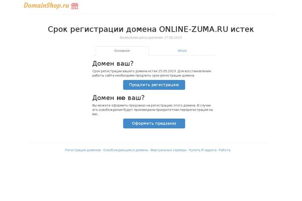 online-zuma.ru site used Tehnika-expert