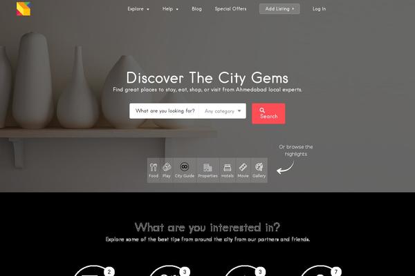 LISTABLE theme site design template sample
