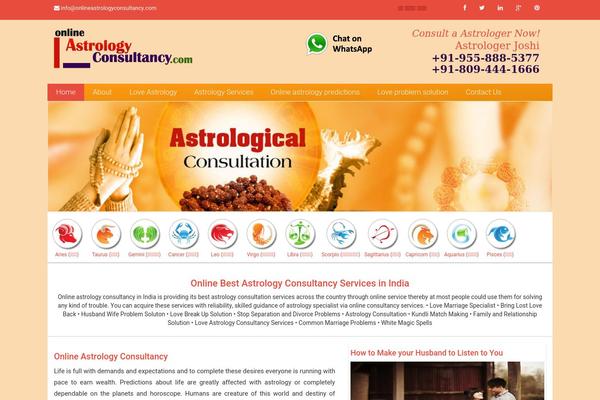 onlineastrologyconsultancy.com site used Onlineastrology