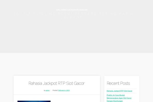 Profile-lite theme site design template sample