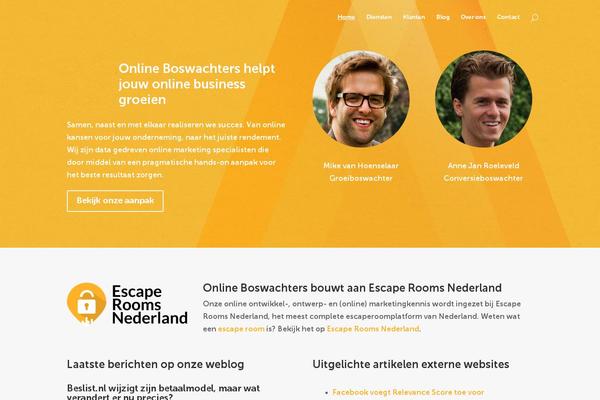 onlineboswachters.nl site used Onlineboswachters