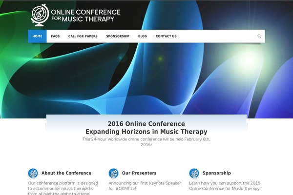 onlineconferenceformusictherapy.com site used Exoone