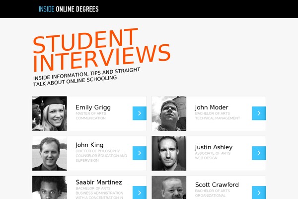 onlinedegrees.net site used Onlinedegrees