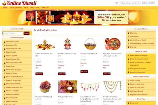 Hueman Child theme site design template sample