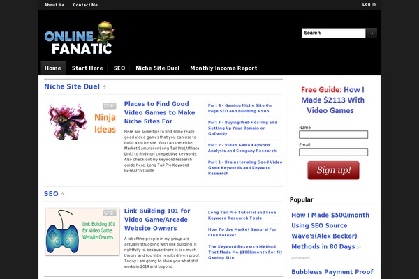 onlinefanatic.com site used Onlinefanatic-child