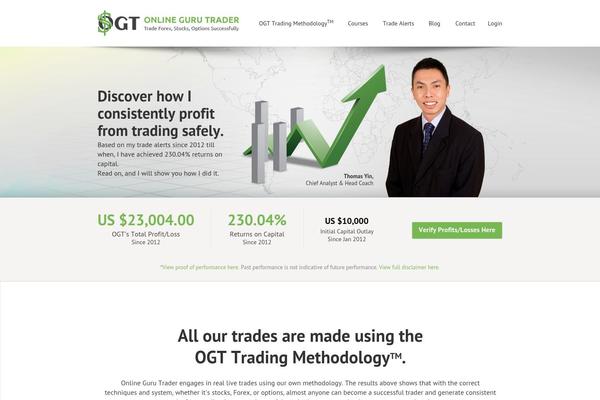 onlinegurutrader.com site used Ogt