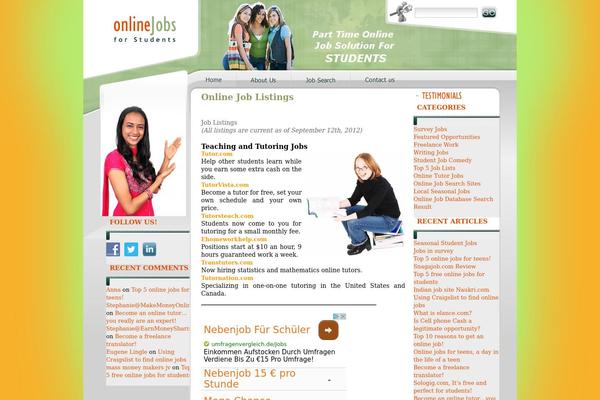 onlinejobsforstudents.com site used Onlinejobs