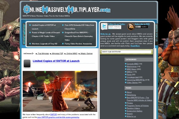 onlinemassivelymultiplayer.com site used Langit-10