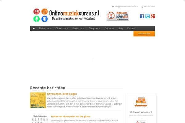 onlinemuziekcursus.nl site used Onlinemuziekcursus