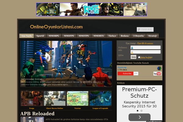 onlineoyunlarlistesi.com site used Ool