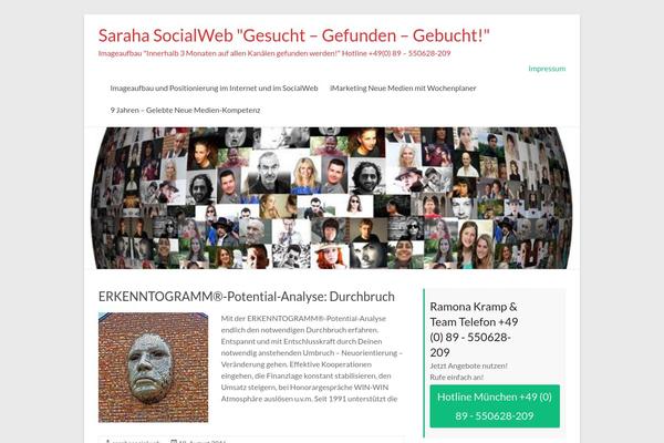 Spacious theme site design template sample