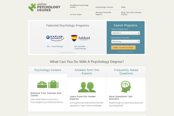 onlinepsychologydegree.net site used Edunetwork