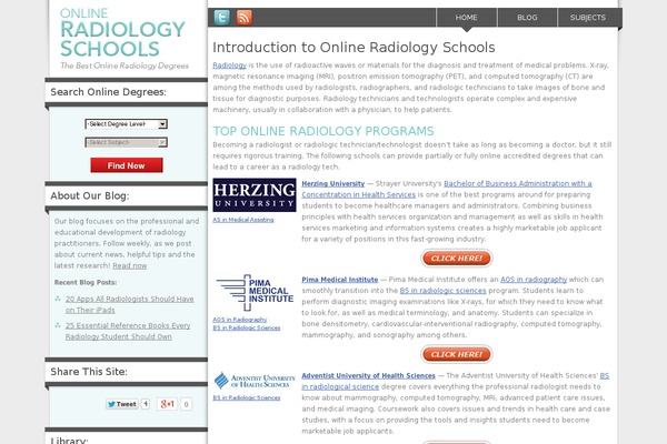 onlineradiologyschools.org site used Ors