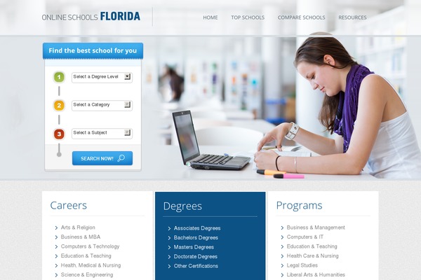 onlineschoolsflorida.com site used Online-schools-florida