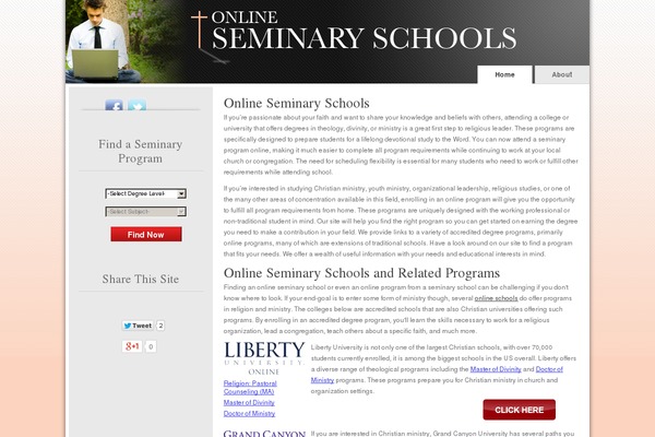 onlineseminaryschools.org site used Oss