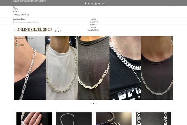 WoodMart theme site design template sample
