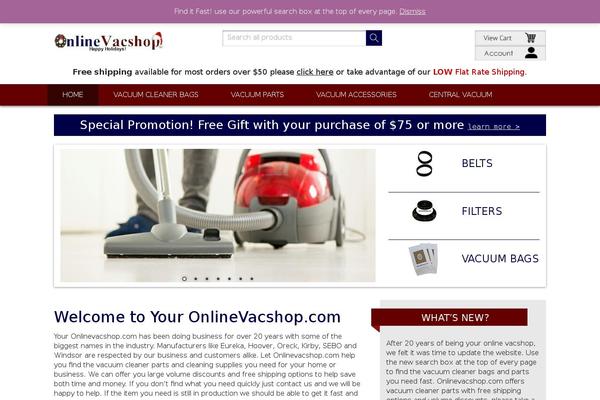 onlinevacshop.com site used Yourweblayout-woocommerce