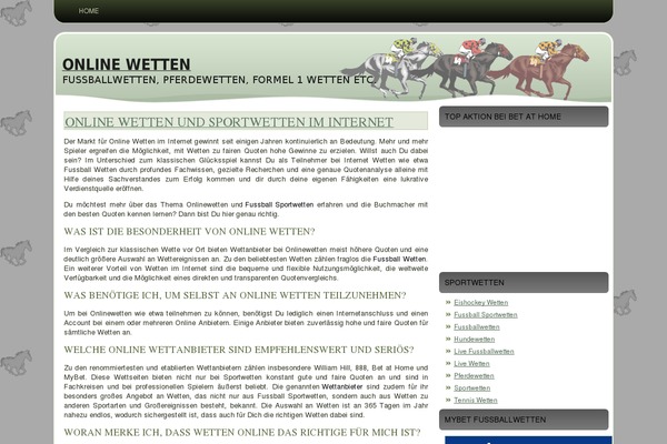 onlinewetten24.info site used Wetten