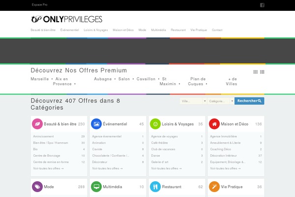 only-privileges.fr site used Onlyp