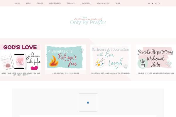 Pretty theme site design template sample
