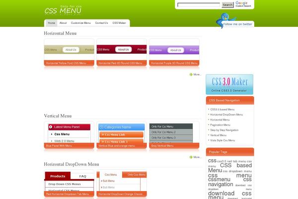 Screenr theme site design template sample