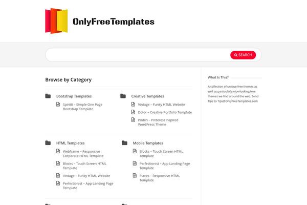 onlyfreetemplates.com site used KnowHow