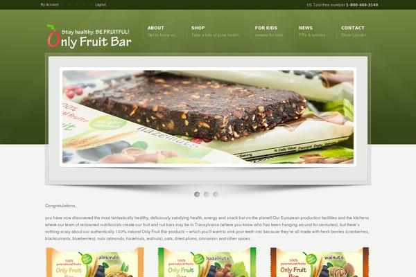 onlyfruit-bar.com site used Karma