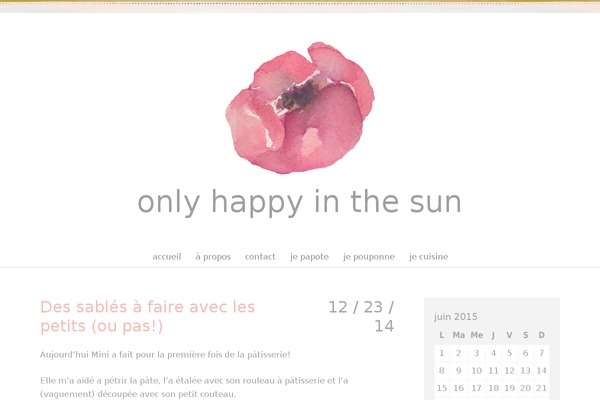 onlyhappyinthesun.fr site used Marykate-wpcom