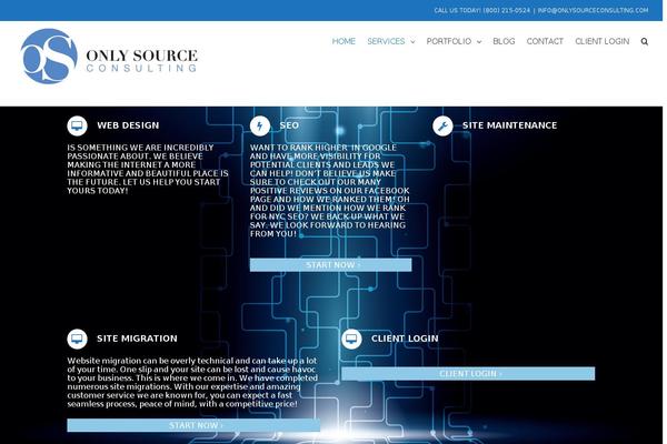 Genesis theme site design template sample