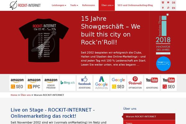 onmarketing.de site used Rockitinternet