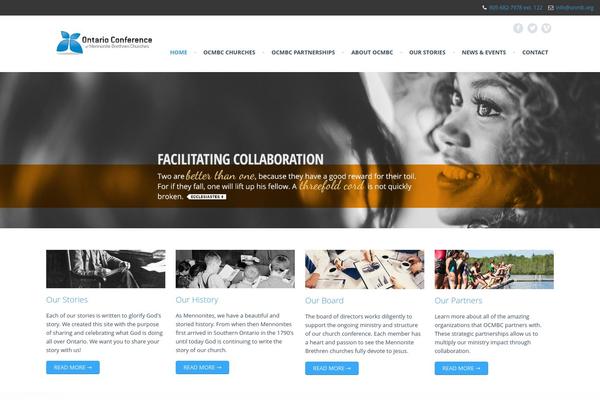 Rocco theme site design template sample