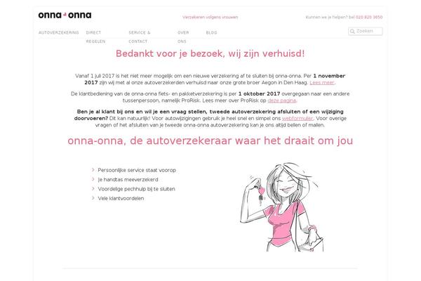 onna-onna.nl site used Onna-onna