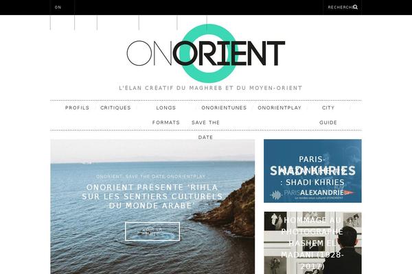 onorient.com site used Onorient