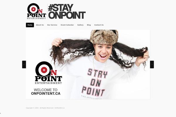 onpointent.ca site used Onpoint