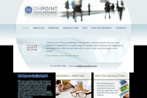 onpointlaw.com site used Onpoint