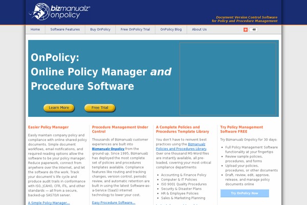 onpolicy.com site used Onpolicy