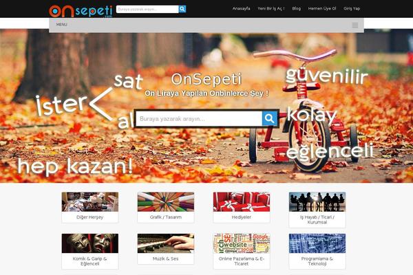 onsepeti.com site used Pricerrtheme