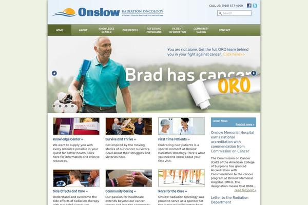 onslowradiationoncology.org site used Onslowonc