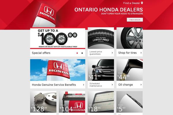 ontariohondaservice.com site used Honda