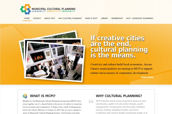 Mcp theme site design template sample