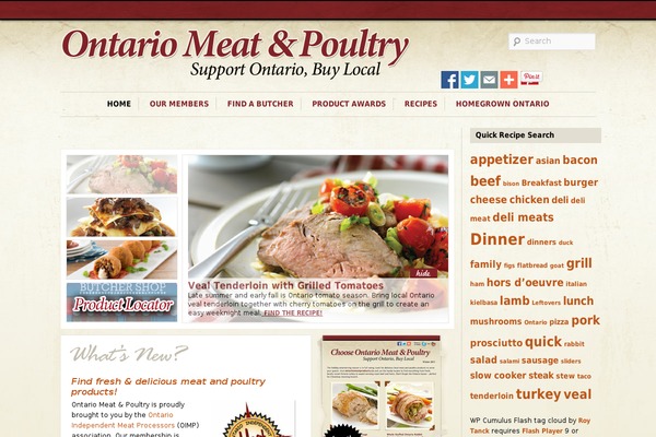 ontariomeatandpoultry.ca site used Omp