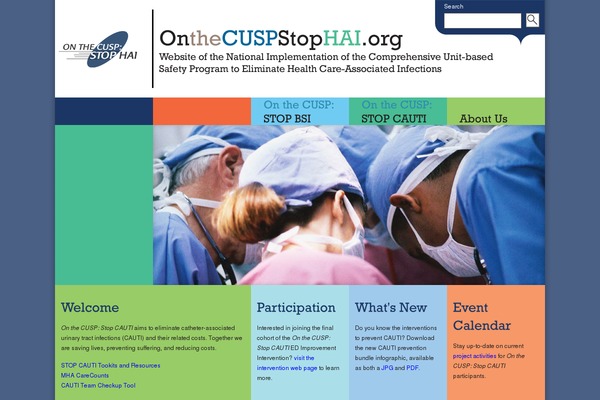 onthecuspstophai.org site used Cusp-theme