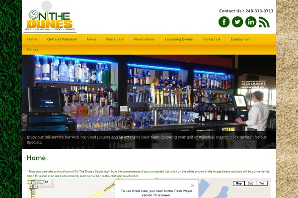onthedunessports.com site used Onthedunes